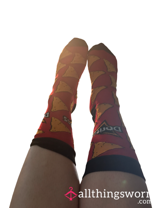 Worn Dorito Socks