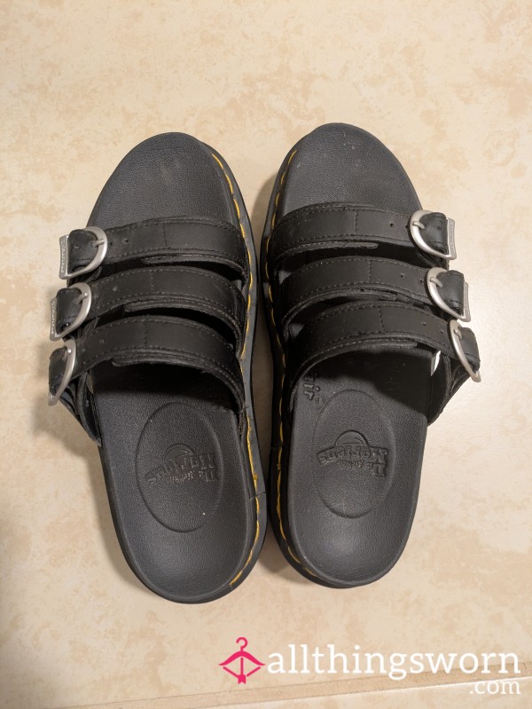 Worn Dr. Marten Strappy Sandals