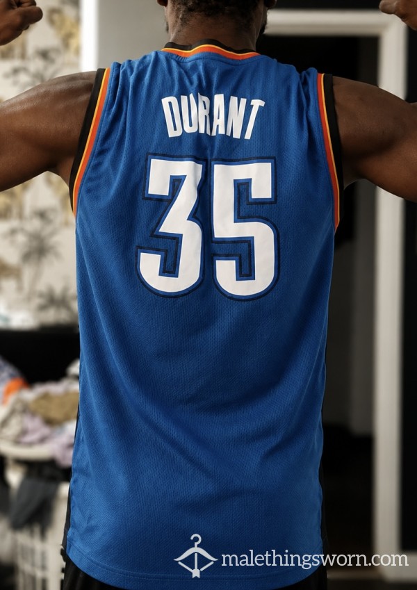 Worn Durant #35 OKC Jersey