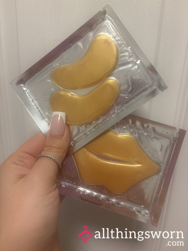 Worn Eye And Lip Masks 💋