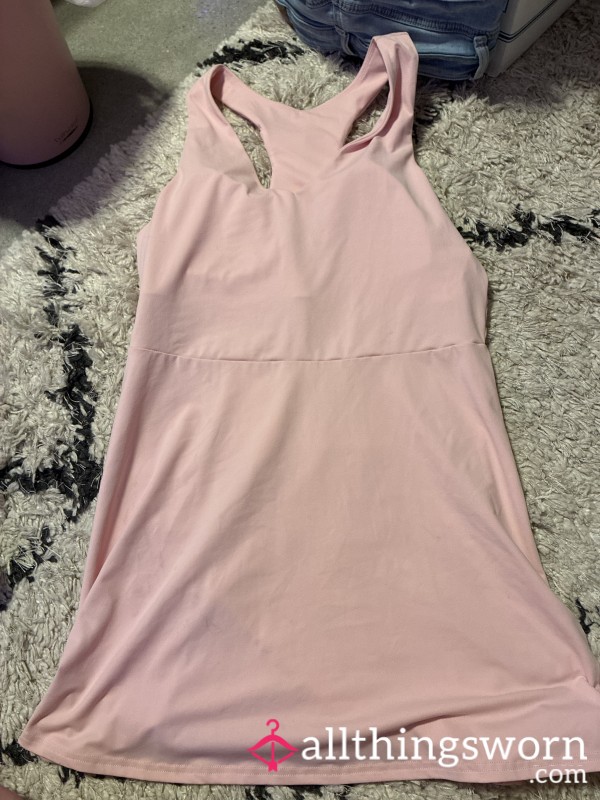 Worn Fabletics Pink Athletic Dress