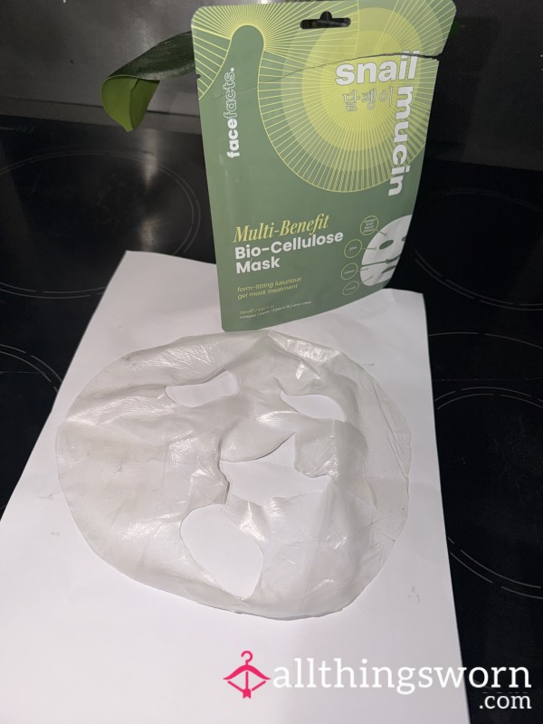 Worn Face Mask Marnaited Over Night 😍