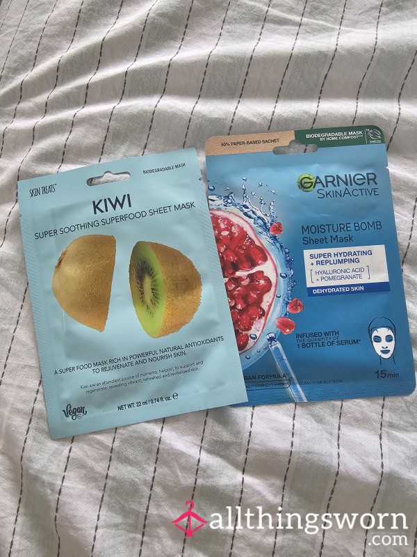 Worn Face Masks