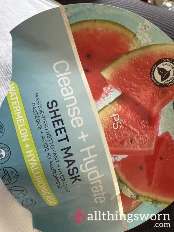 Worn Face Sheet Mask