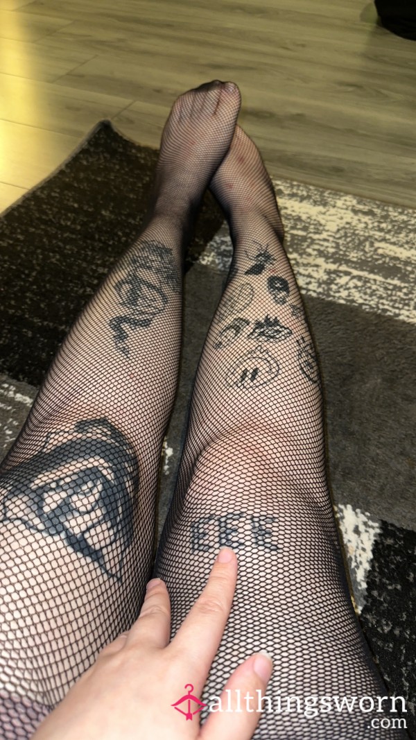 Worn Fishnets