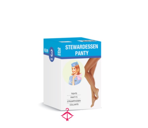 Worn Flight Attendant Panty