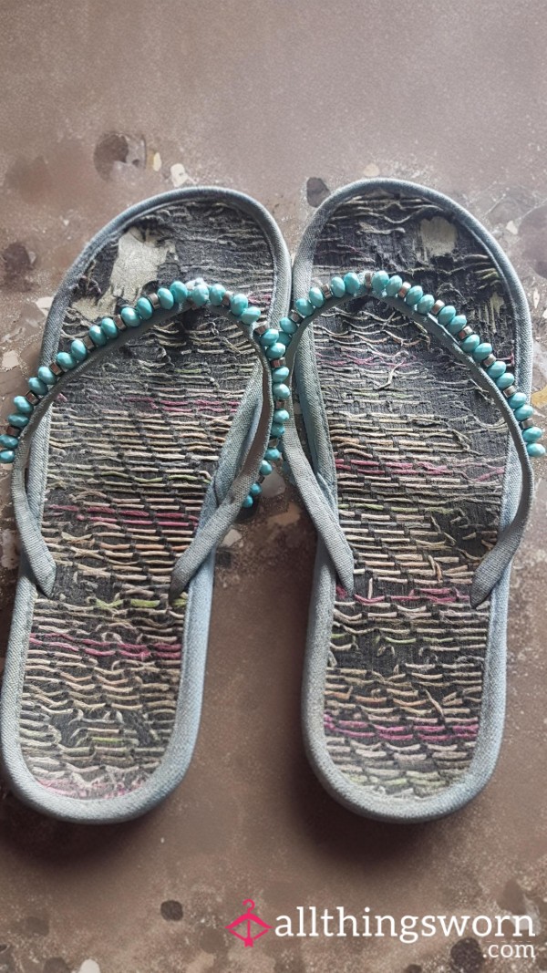 Worn Flip Flops