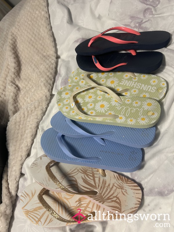 Worn Flip Flops