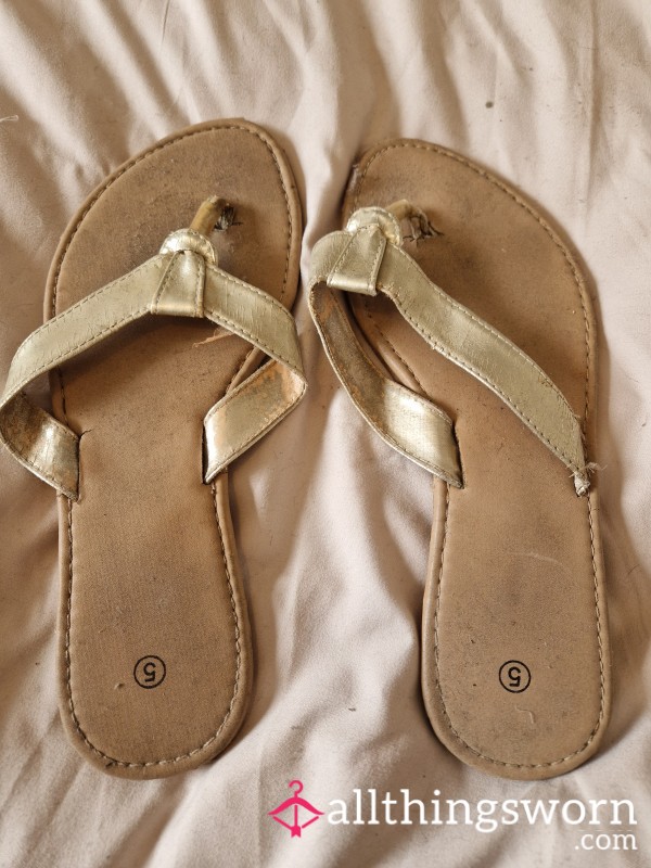Worn Flip Flops