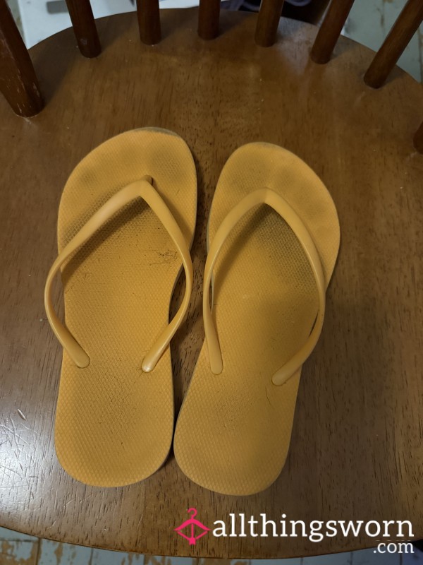 Worn Flip Flops