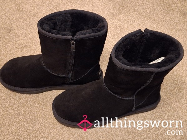 Worn Stinky Fluffy Boots