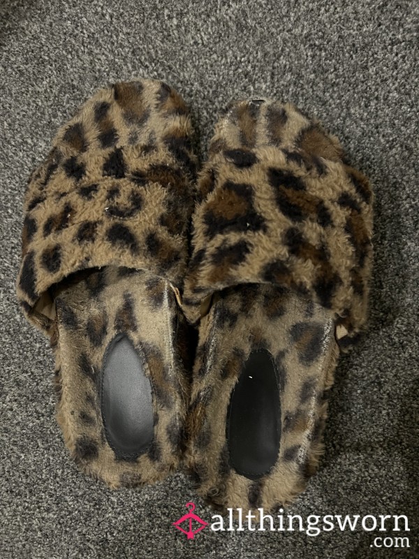 Fluffy Sliders, 6+ Years Wear And Smelling Of Me!