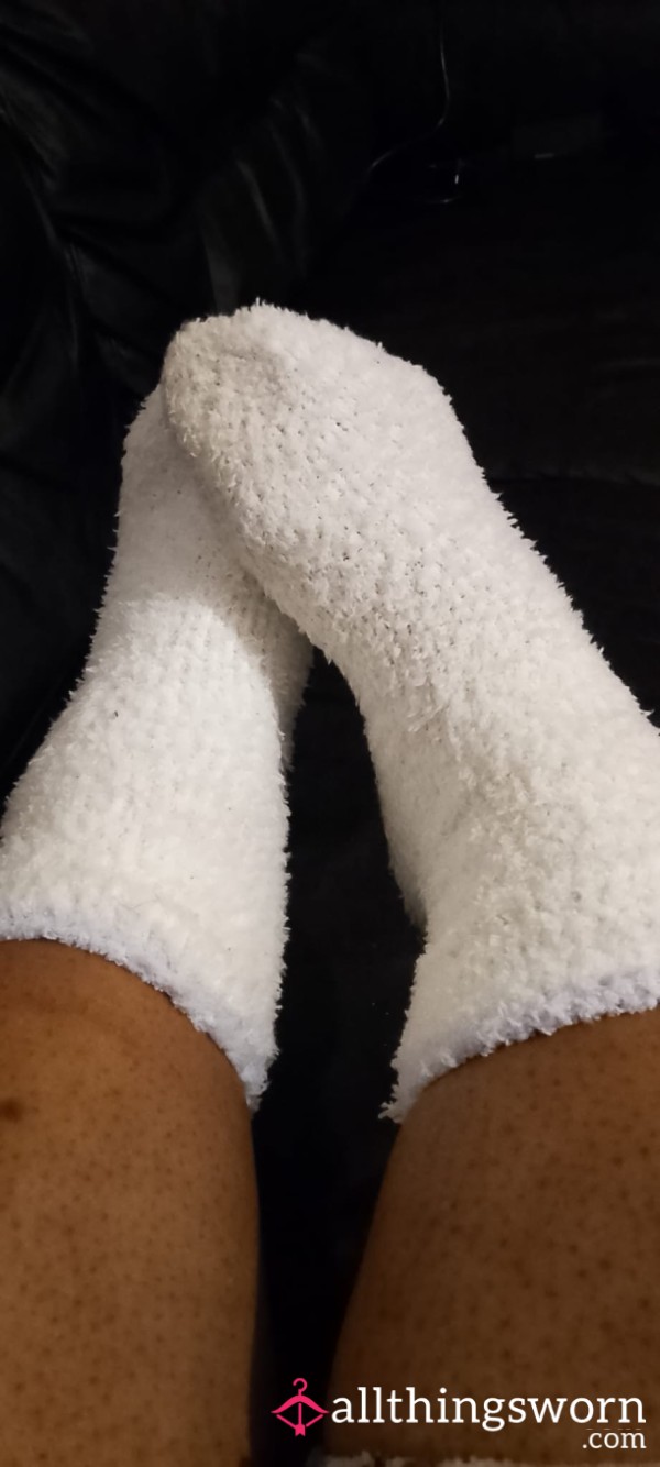 Worn Fluffy Socks