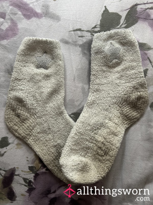Worn Fluffy Socks