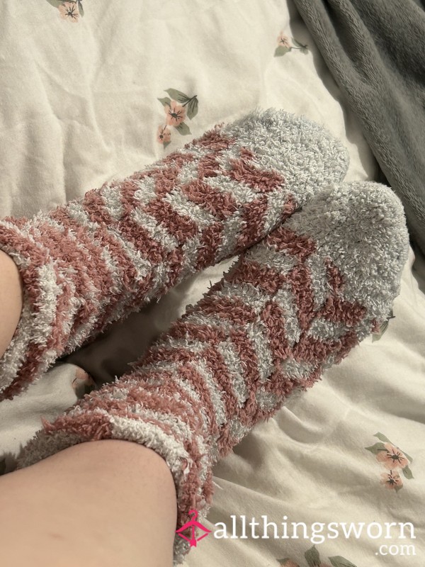 Worn Fluffy Socks