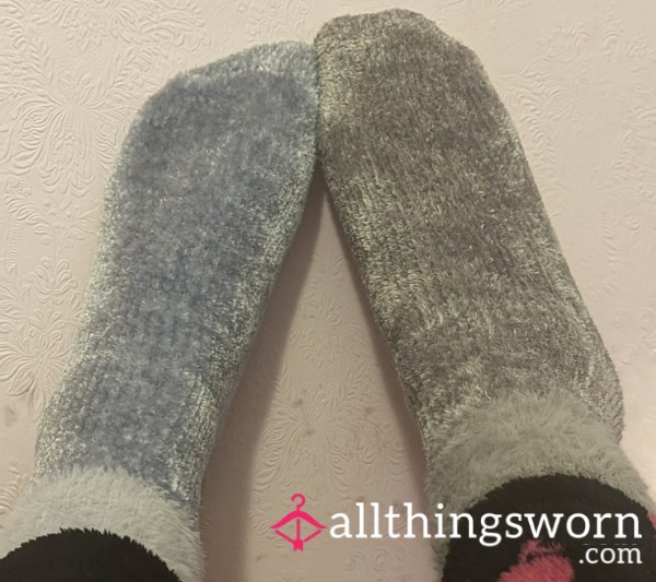 Worn Fluffy Socks