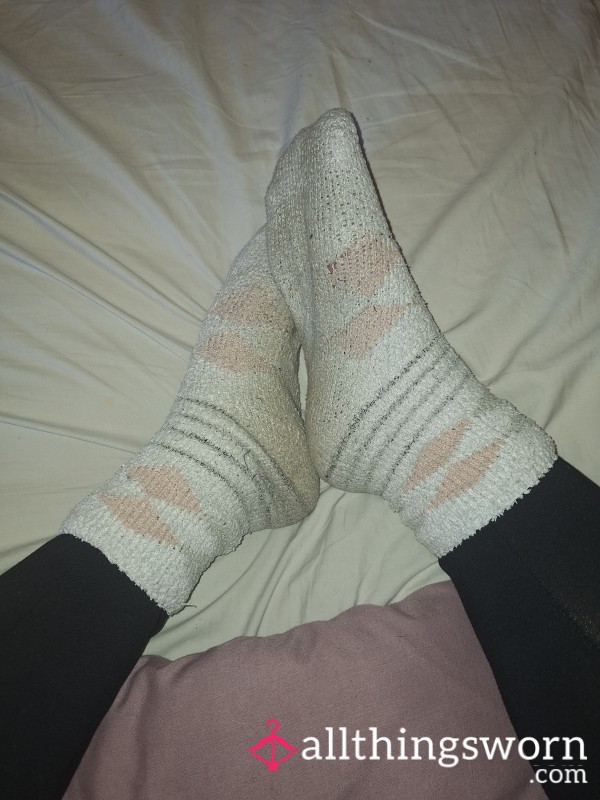 Worn Fluffy Socks
