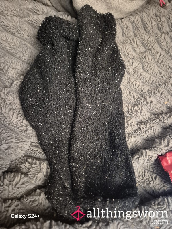 Worn Fluffy Socks