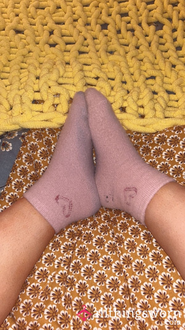 Worn Fluffy Socks