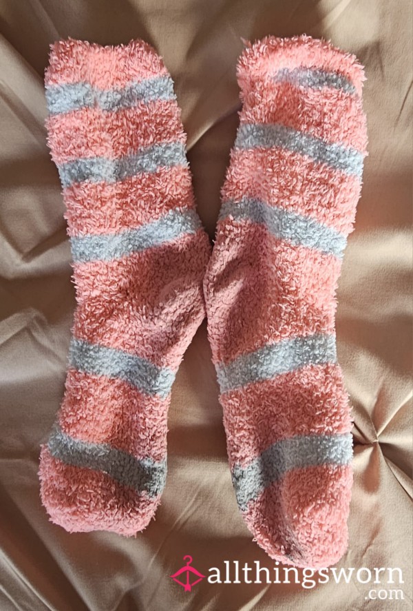 Worn Fluffy Socks