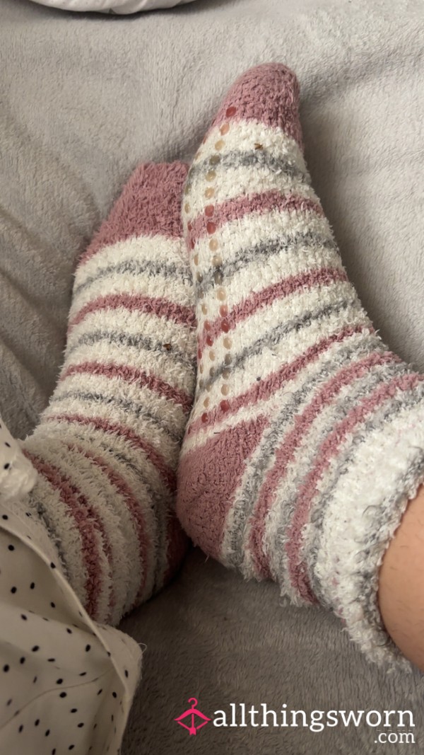 Worn Fluffy Socks