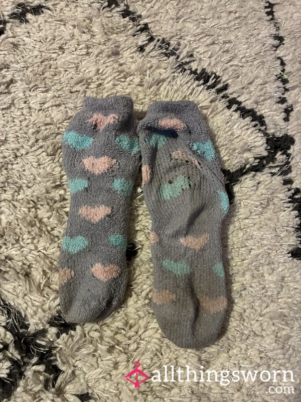 Worn Fluffy Socks