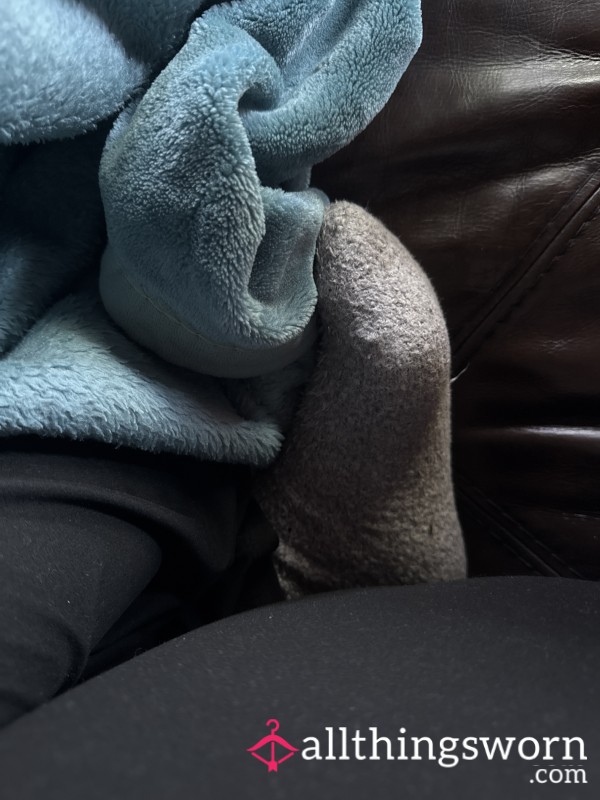 Worn Fluffy Socks