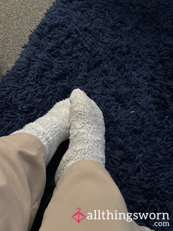 Worn Fluffy Socks!