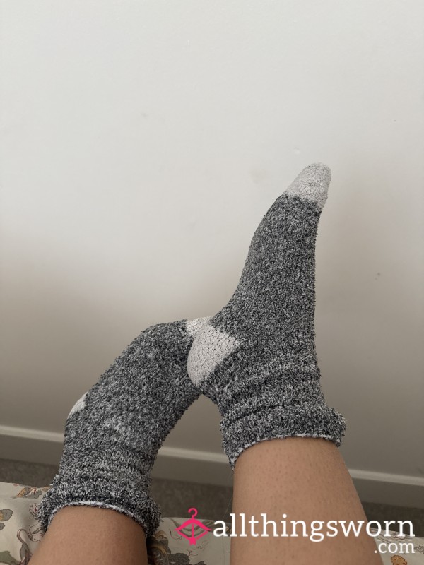 Worn Fluffy Socks