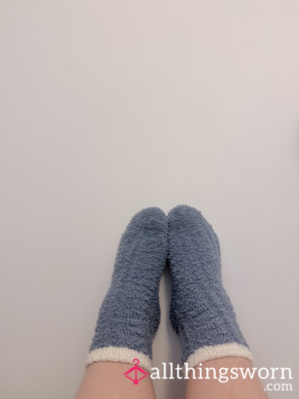Worn Fluffy Socks, Cute And Aromatic
