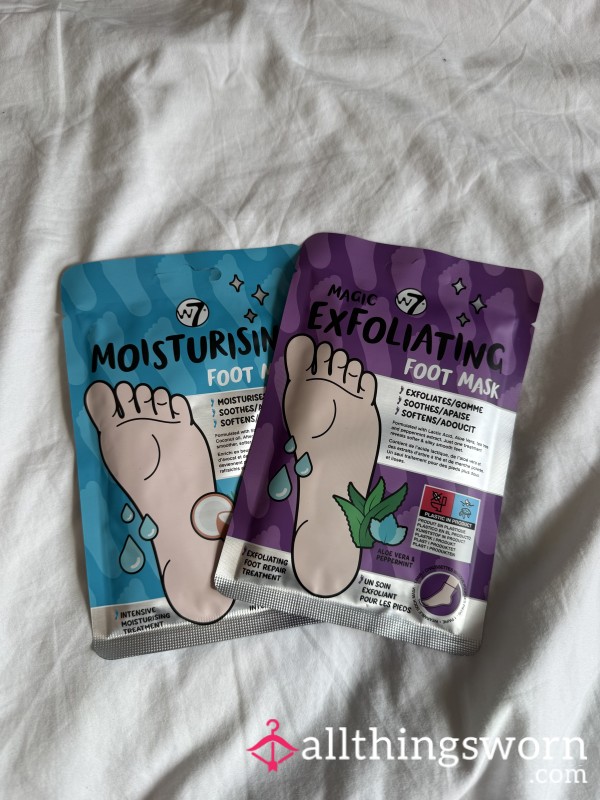 Worn Foot Mask