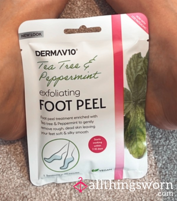 Worn Foot Mask
