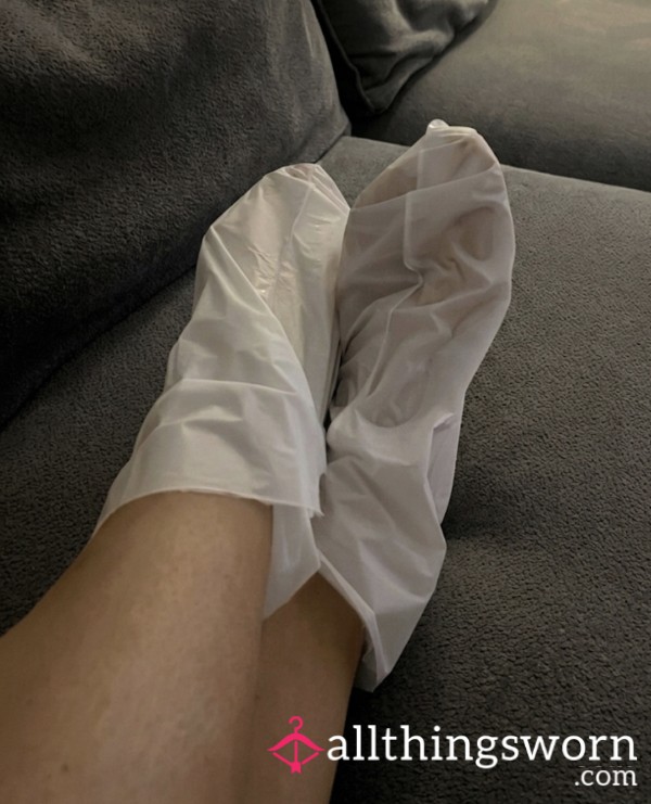 Worn Foot Mask Moisturising Socks