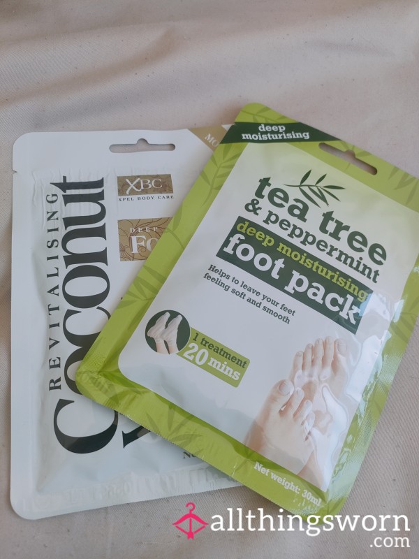 Worn Foot Masks