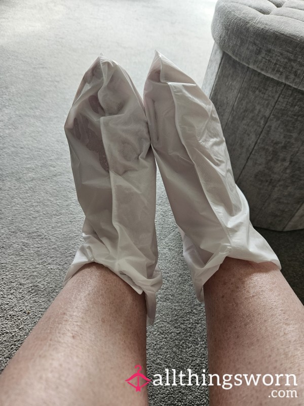 Worn Foot Pack..worn On My Feet For An Hour