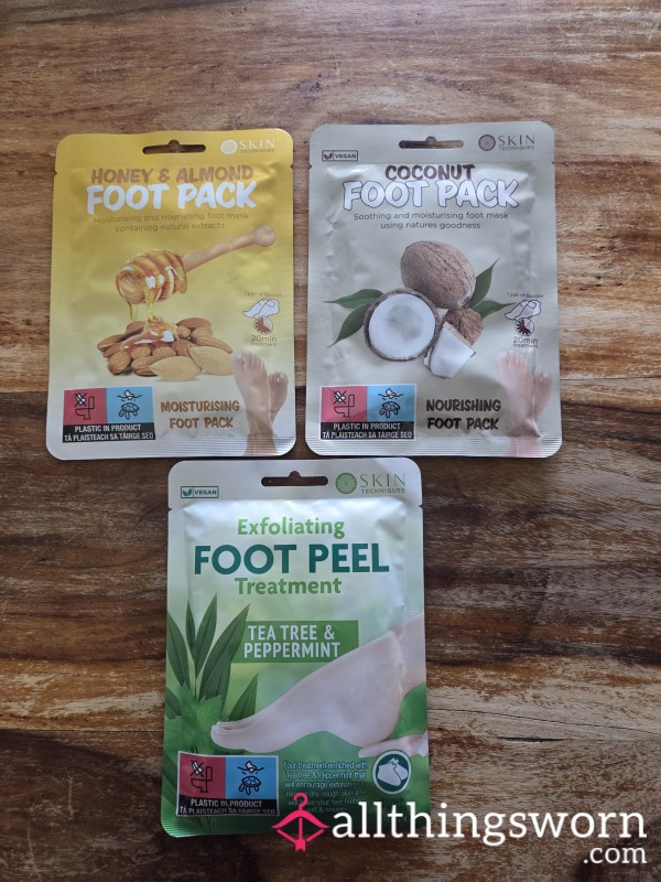 Worn Footmask- 30 Minutes