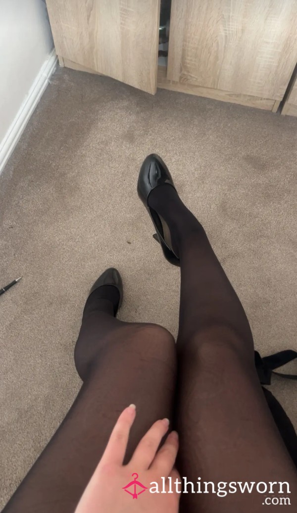 Cabin Crew Tights Worn For 2 Sectors 💞