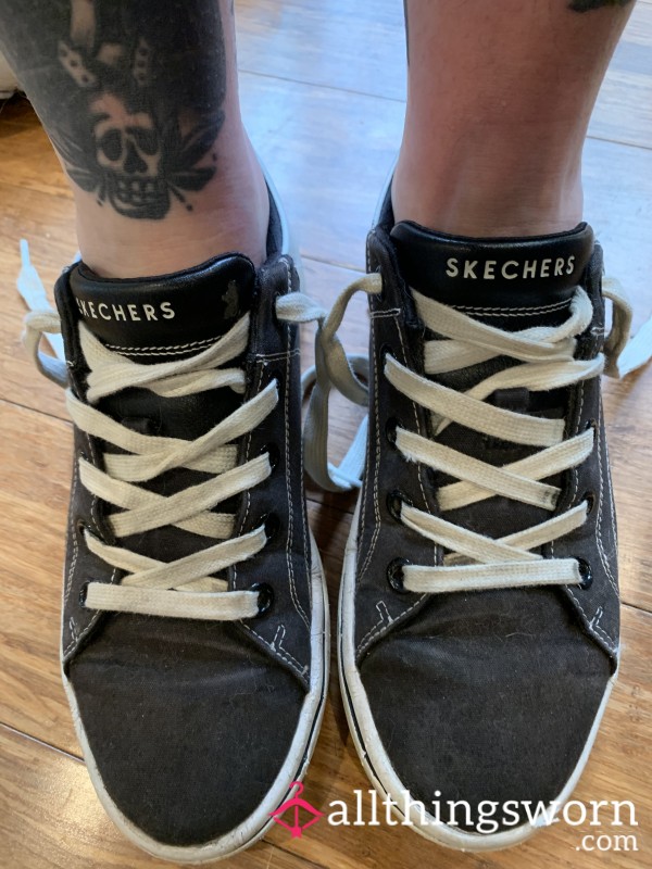 Extremely Worn Sneakers | Sketchers