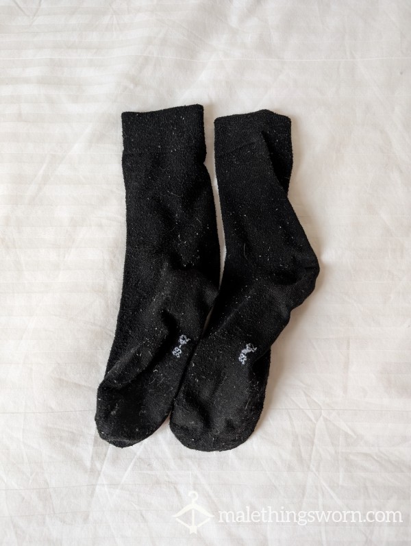Black Socks Worn For 48h Non Stop Including 4h Of Gym