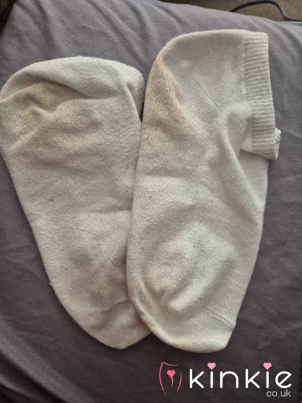 Stinky Sweaty Socks, Worn For A Full Week. Size 4