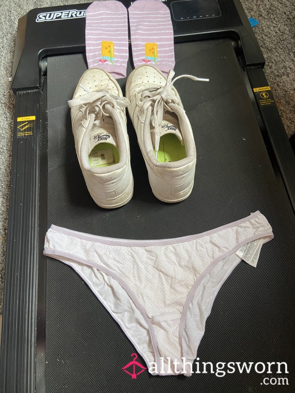 Worn For Exercise White