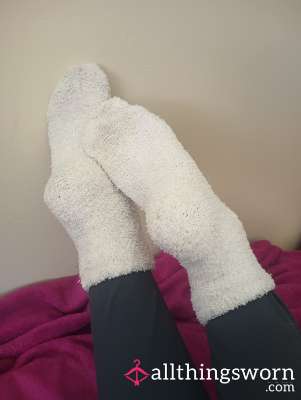 Worn Fuzzy Socks
