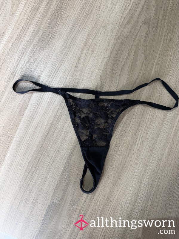 Lacey Black G-String