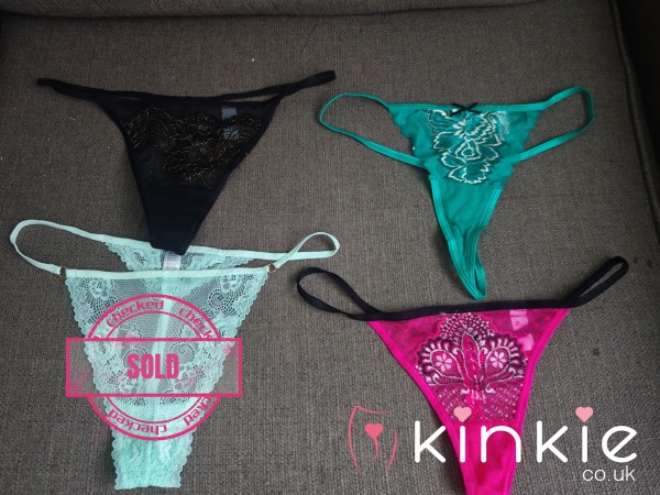 Worn G-strings, Babe 🖤 Pick Your Pair, I Wear Them To Order.