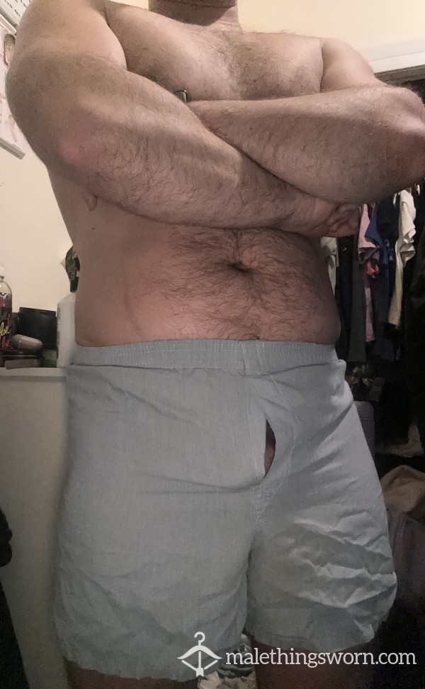 Worn Gilden Boxers (Swiped From The Gym)