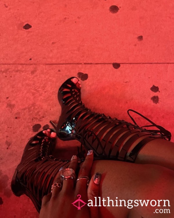 Worn Gladiator Heels