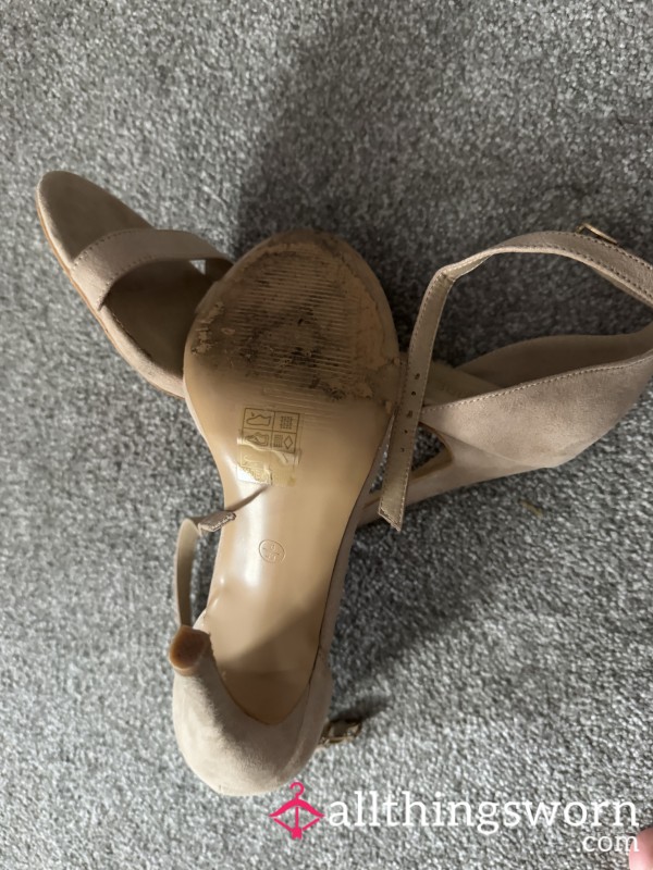 Worn Goddess Heels – Size 6 Over A Year Of Wear Sweet Sweat 💦