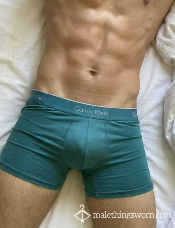 Worn Green Calvin Klein Boxer Briefs 🥝