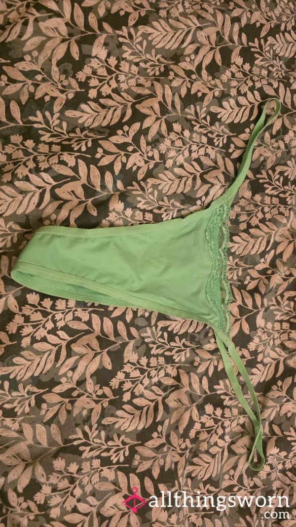 Worn Green G-string