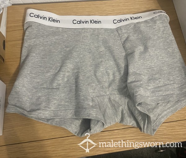 Worn Grey Calvin’s